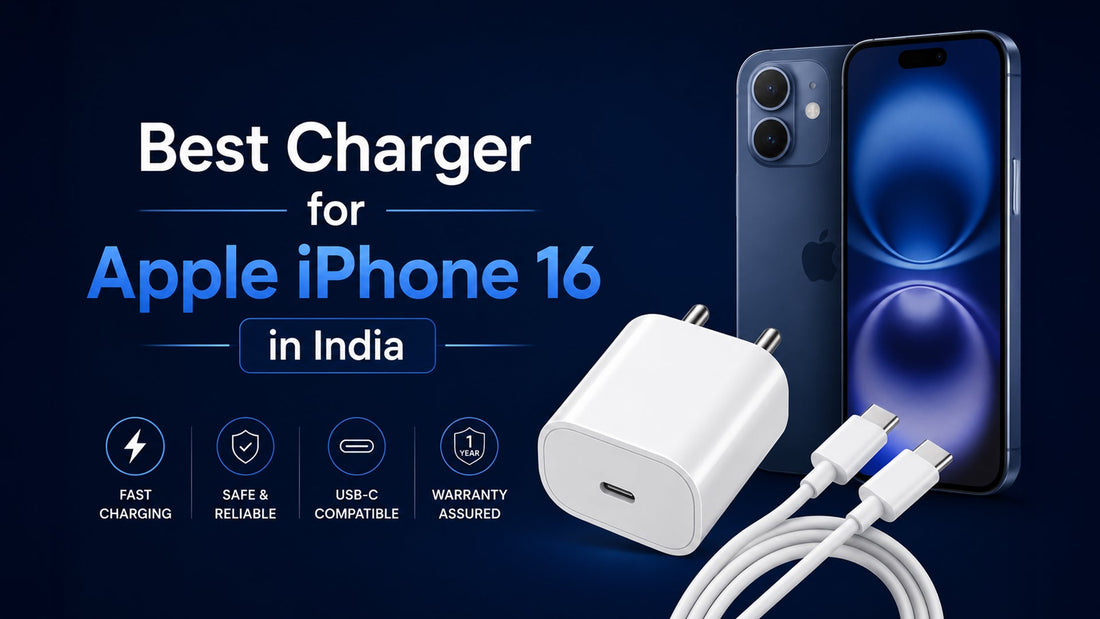 Best Charger for Apple iPhone 16 in India Zebraa