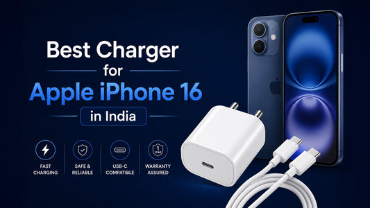 Best Charger for Apple iPhone 16 in India Zebraa