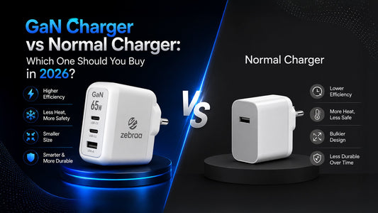 GaN Charger vs Normal Charger: Which One Should You Buy in 2026? Zebraa