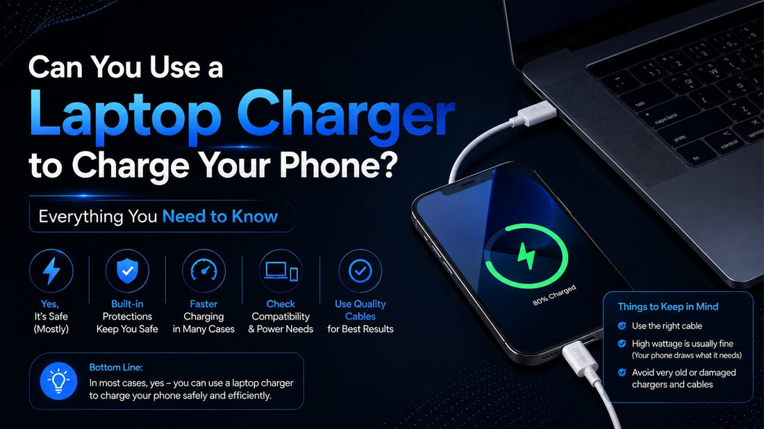 Can You Use a Laptop Charger to Charge Your Phone? Everything You Need to Know Zebraa