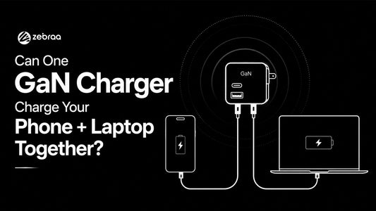 Can One GaN Charger Charge Your Phone + Laptop Together? Zebraa