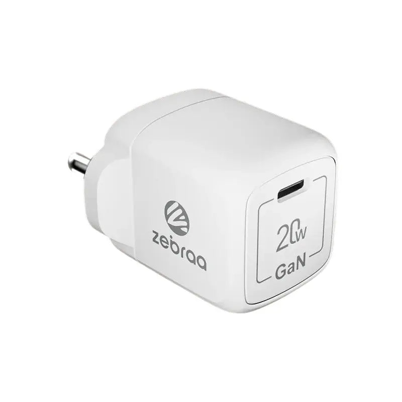 Zebraa Atom 20W GaN Fast Charger Zebraa