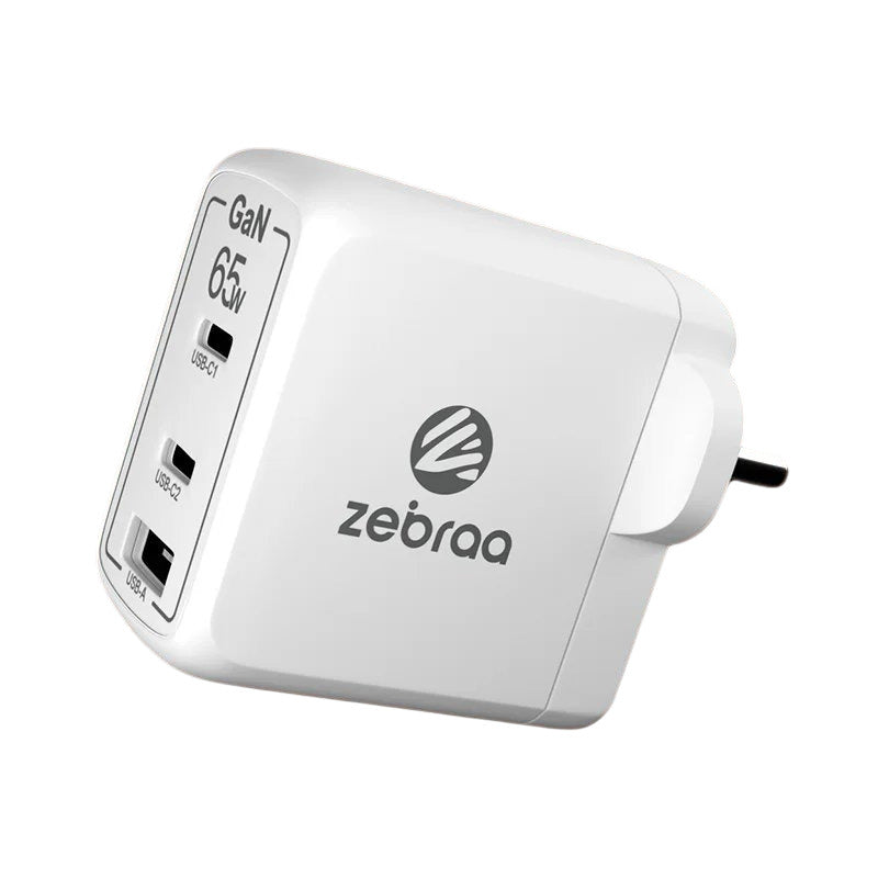 Zebraa Atom 65W GaN Fast Charger Zebraa