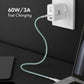 Zebraa C to C 60W Fast Charging Cable Zebraa