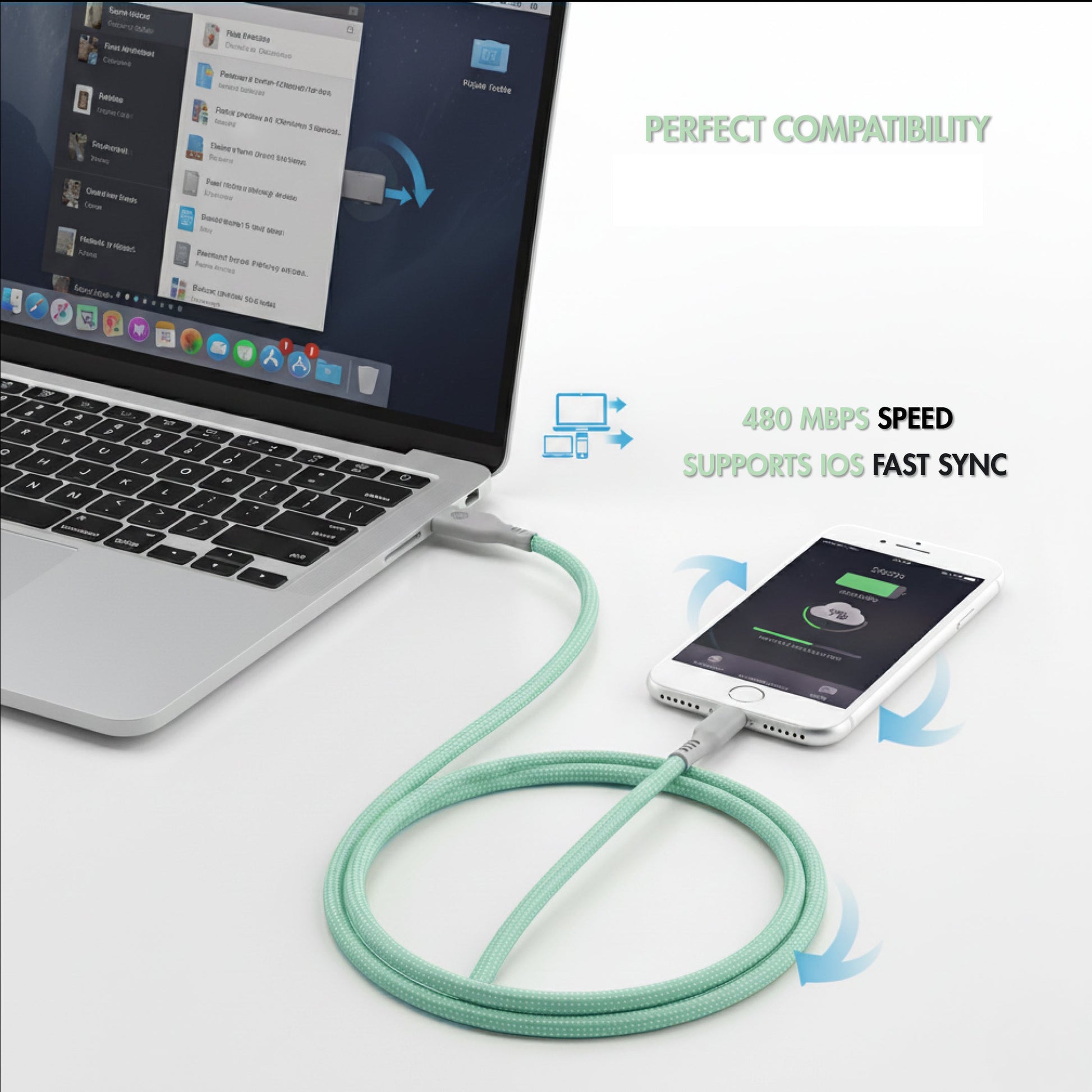 Zebraa C to L 27W Fast Charging Cable Zebraa