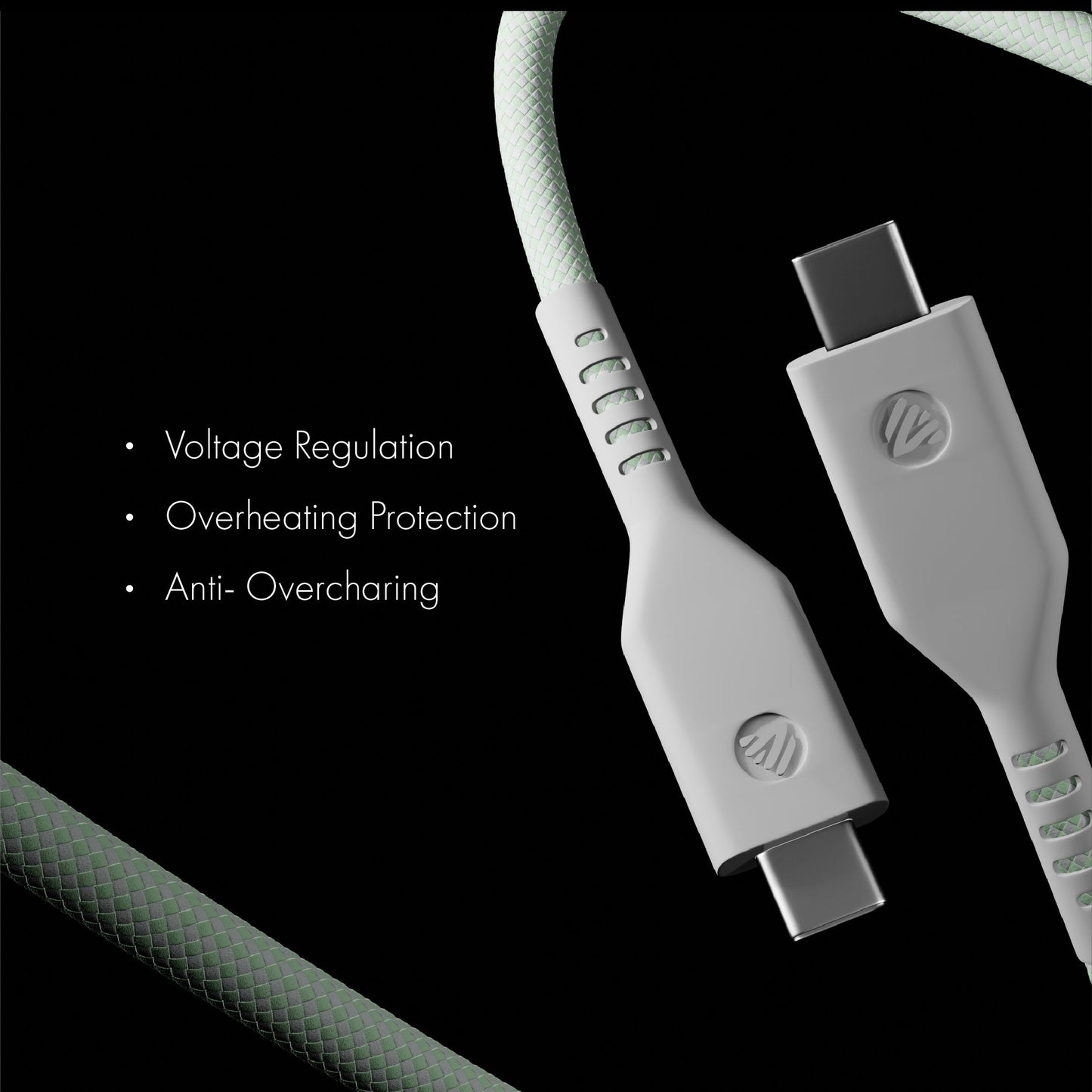 Zebraa C to C 60W Fast Charging Cable Zebraa