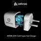Zebraa Atom 20W GaN Fast Charger Zebraa