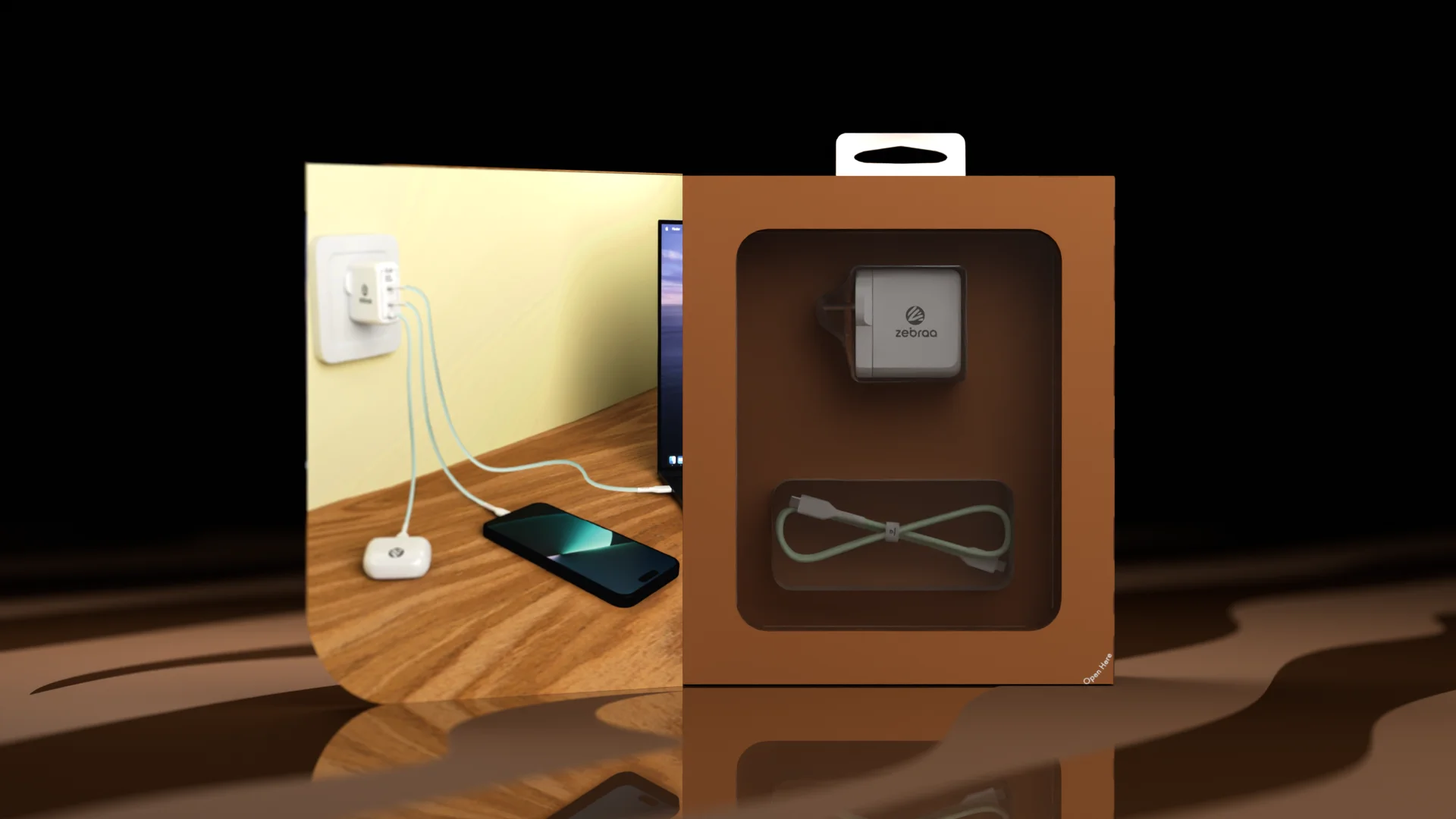 zebraa 65w packaging