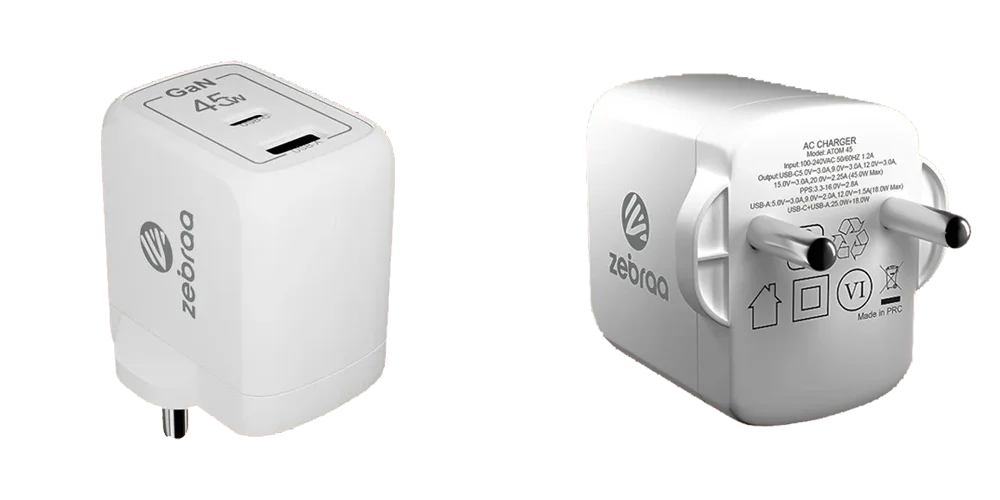 45w zebraa combo charger